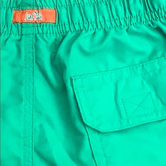 Boutique Bright green pull-up shorts - Picture 5 of 5
